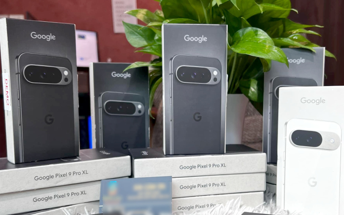 Google Pixel 9, 9 Pro và 9 Pro XL được bán tại Việt Nam trước khi lên kệ tại thị trường Mỹ. Ảnh:Khương Quỳnh