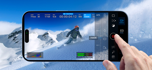 Blackmagic Camera App v2.1 là ứng dụng lý tưởng cho những ai đam mê quay chụp chuyên nghiệp