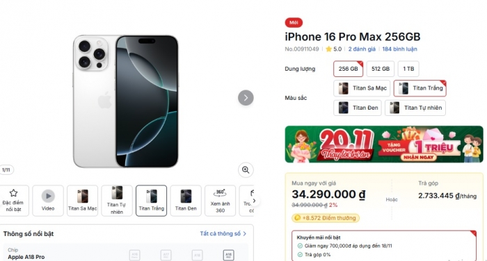 iphone 16 pro max sieu re 2