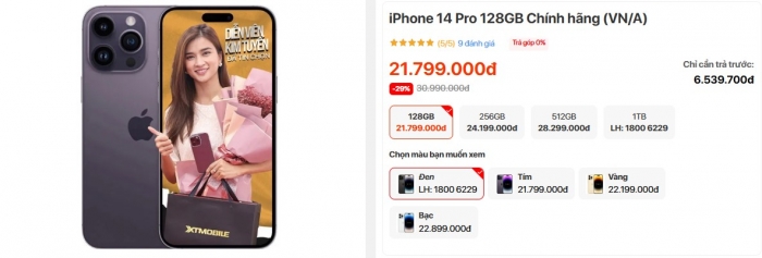 Giá iPhone 14, iPhone 14 Pro, iPhone 14 Plus mới nhất giảm 'không phanh', trang bị 'xịn' không kém iPhone 16- Ảnh 9.